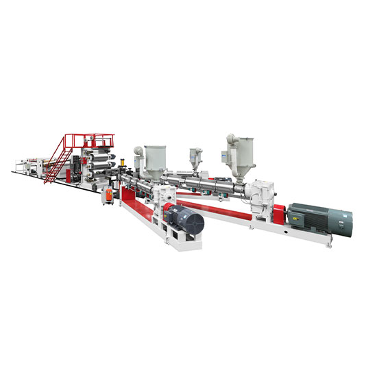 PC Three or Four Layers Sheet Extruder Machine