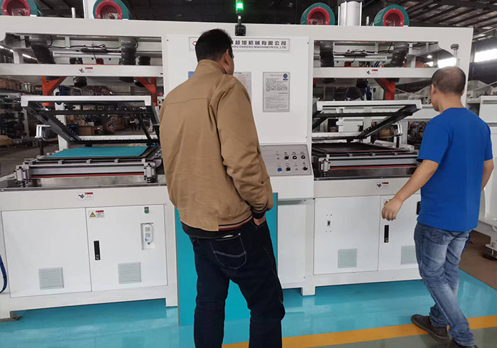 Customers Visit our Machines