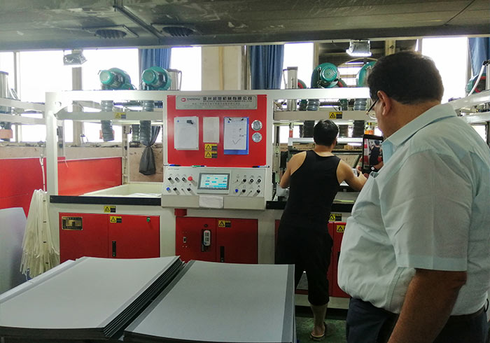 Customers Visit our Machines