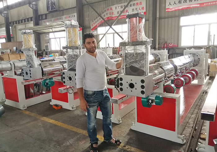 Customers Visit our Machines